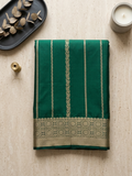 Semi Mysore Silk Saree -Banarasi Inspired