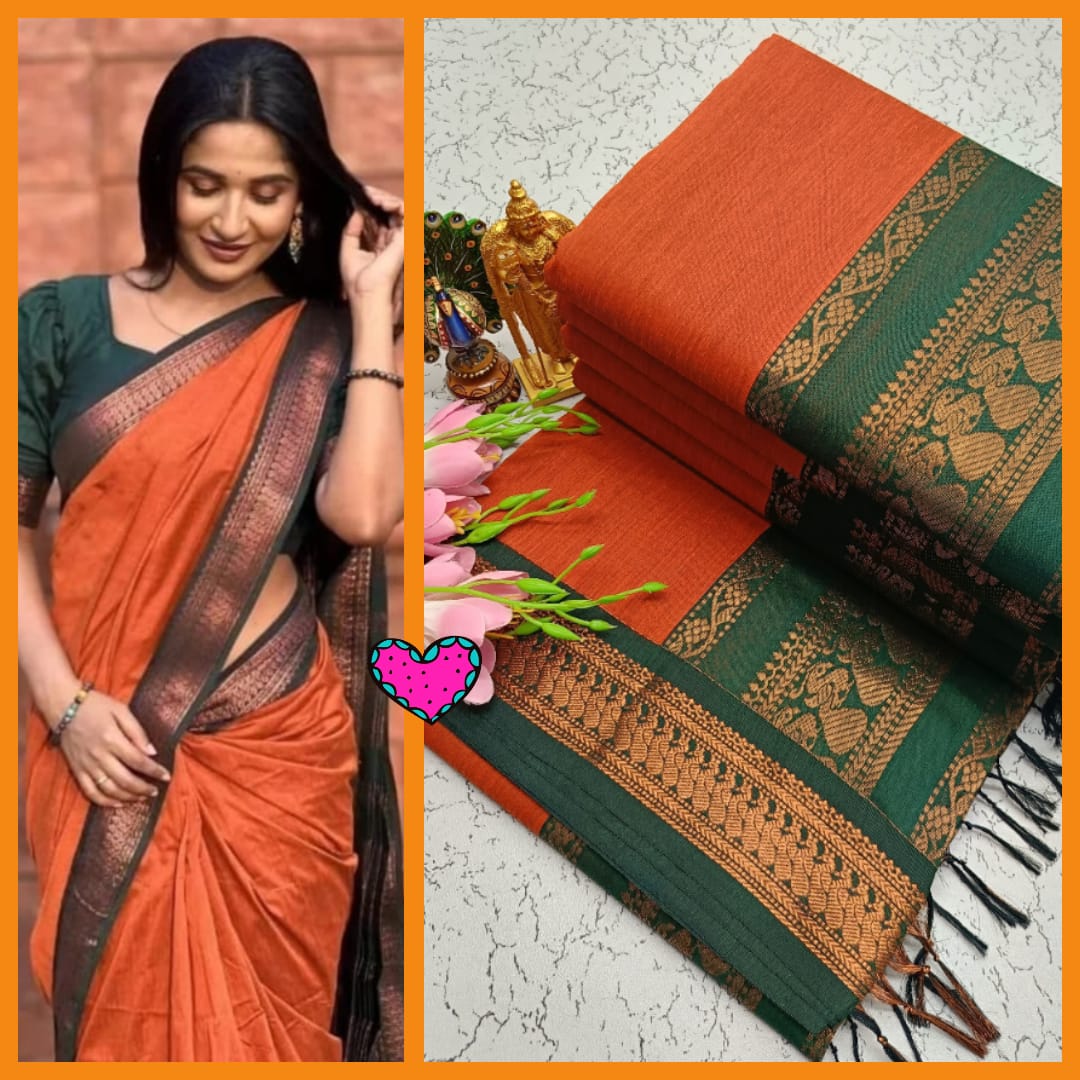 Kalyani Cotton with Buttas