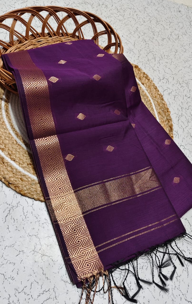 Nayantara inspired Premium Cotton Silk Saree